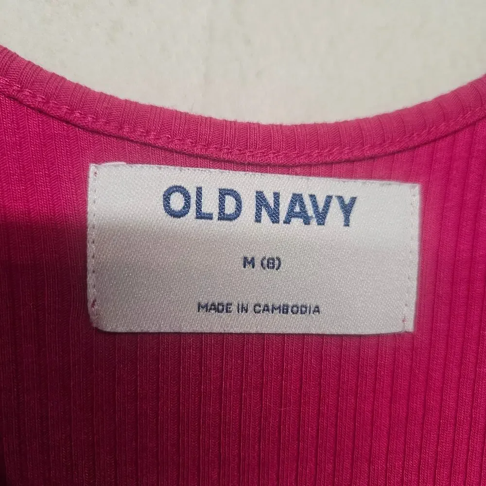 Old Navy Pink Dress for girls with Pockets Size Medium 8
